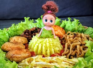 Foto resep Tumpeng mini anak