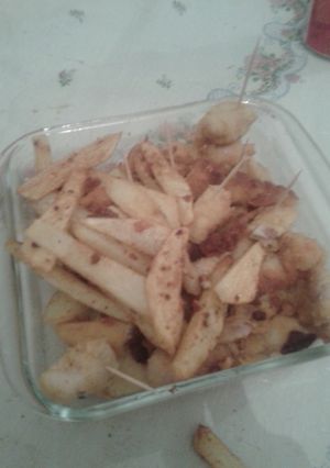 Una foto de Pinchos de pescado