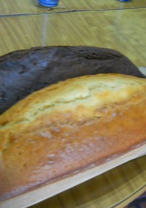Una foto de Budines de vainilla y chocolate