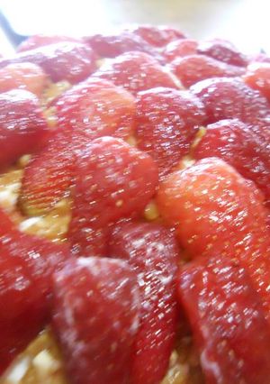 Una foto de Pastel de frutillas 
