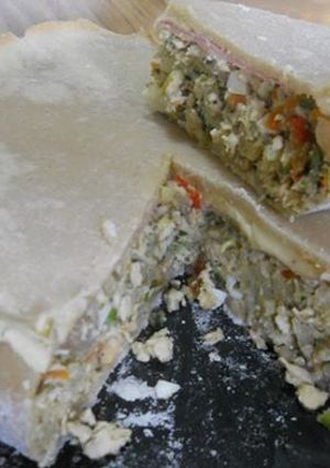 Una foto de Tarta de verduras