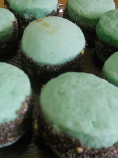 Una foto de Alfajores de fecula de maiz marcianos