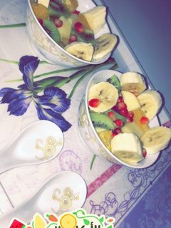 صورة لوصفة سلطة الفواكه