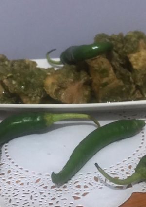 Foto resep Ayam sambal ijo