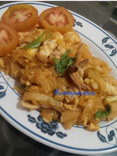 Foto resep Kwetiau Goreng Cumi Pedas
