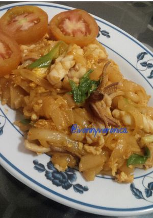 Foto resep Kwetiau Goreng Cumi Pedas