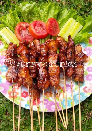 Foto resep Sate Babi / Pork Belly Satay