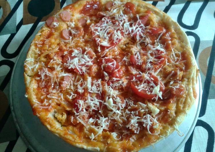 Resep PIZZA TEFLON HOME MADE oleh Miera - Cookpad