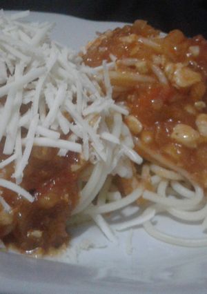 Foto resep Spagheti Bolognaise with Cheese