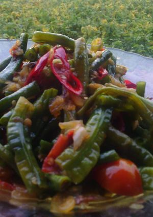 Foto resep tumis kacang panjang