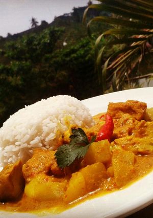 Foto resep Opor Cumi Tahu Kentang Khas Belitong