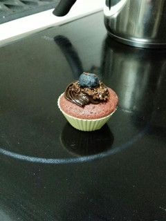 Una foto de Cupcakes de chocolate