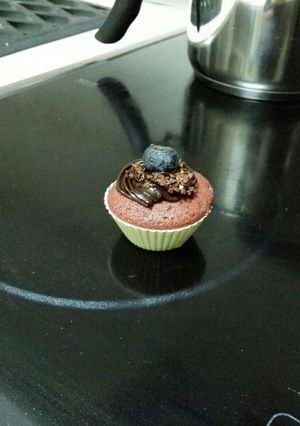 Una foto de Cupcakes de chocolate