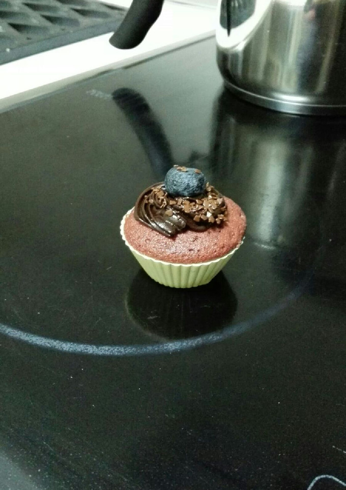 Una foto de Cupcakes de chocolate