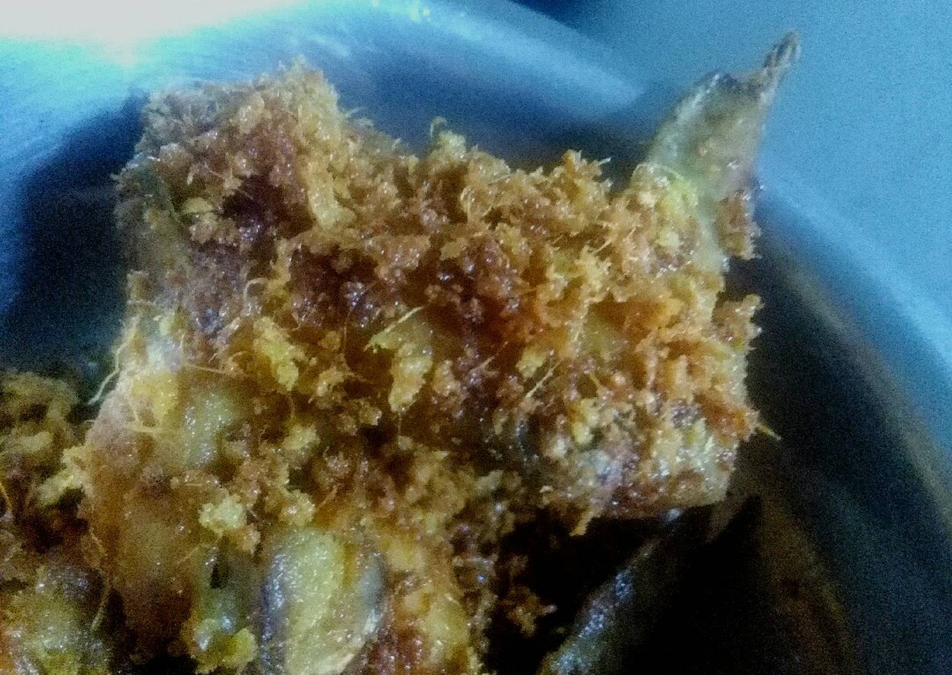 Ayam goreng kriwil ala rumah makan padang