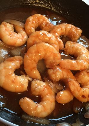 Foto resep Udang saus tiram