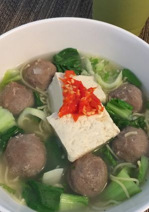 Foto resep Kuah bakso sapi