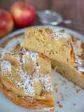 Torta di mele e yogurt