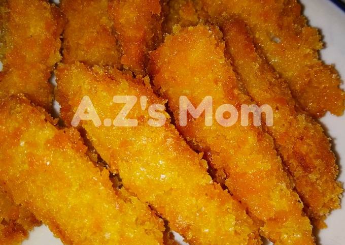 01. Nugget Ayam, Wortel & Keju (Mudah, Simple)