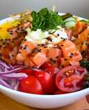 Poke de salmão