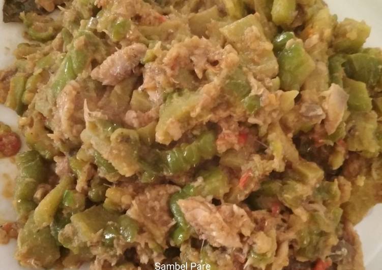 Resep Sambel Pare yang sempurna