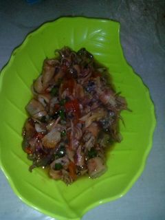 Foto resep Cumi Asin Mercon
