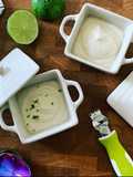 Cauliflower Velouté with Coconut Cream and Lime Zest