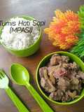 Tumis Hati Sapi (MPASI 2+ tahun)