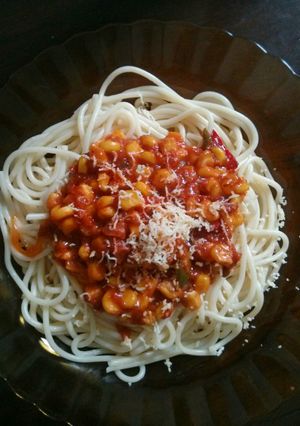 Foto resep Spaghetti Kornet Sapi
