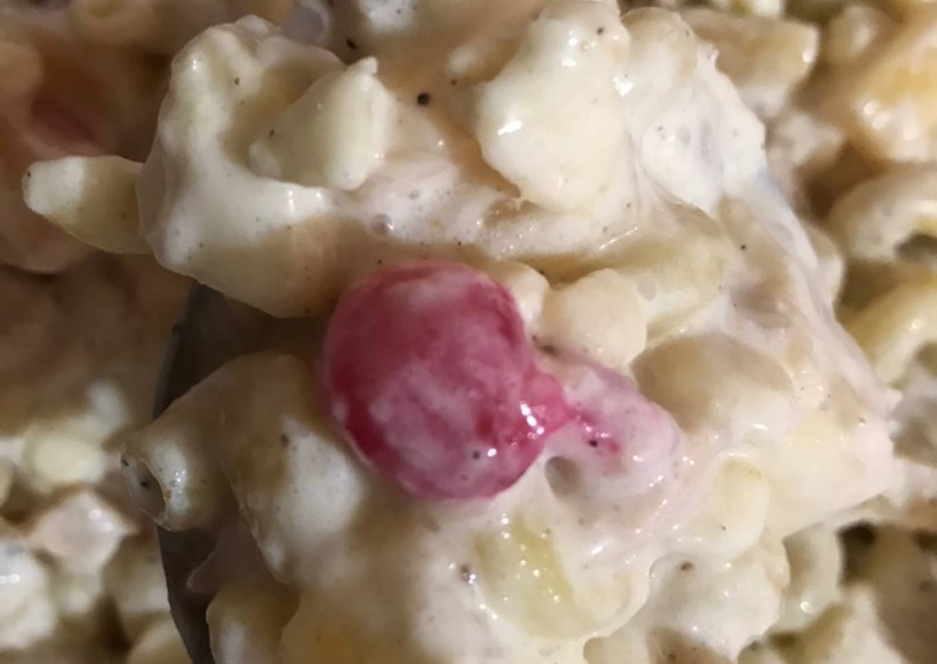 Yogurt cream Macaroni salad