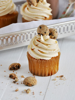 Una foto de Cupcakes de mantequilla de maní