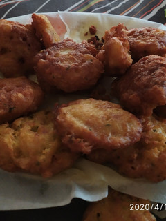 Una foto de Buñuelos de bacalao