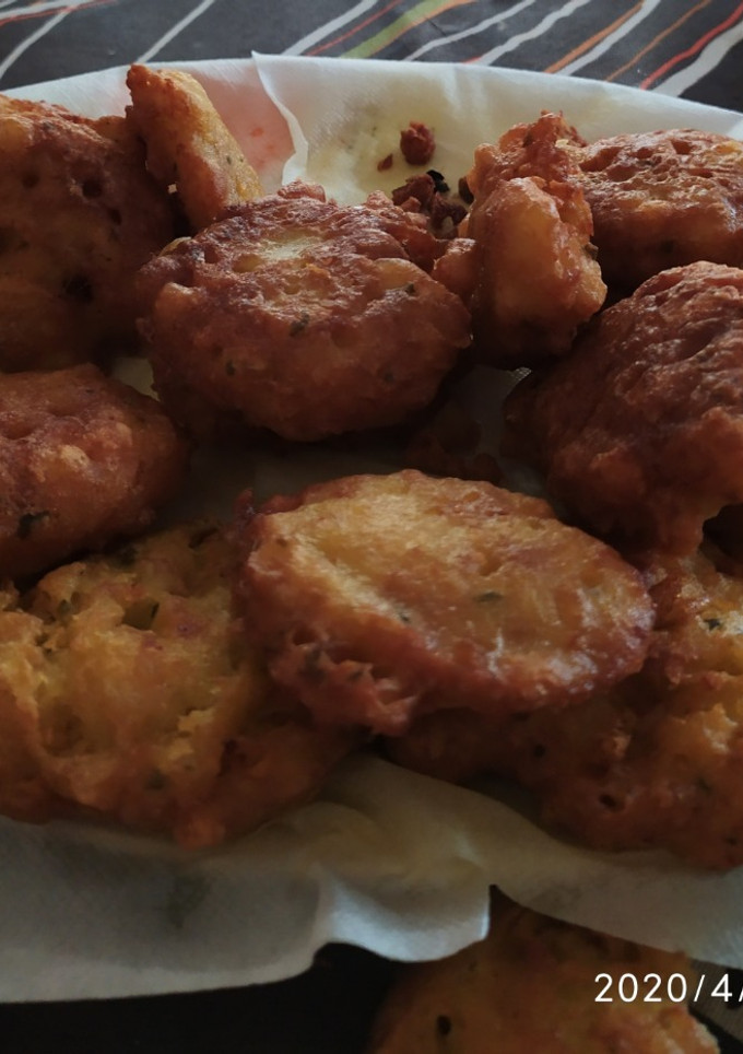 Una foto de Buñuelos de bacalao