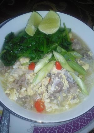 Foto resep Bihun Kuah sapi
