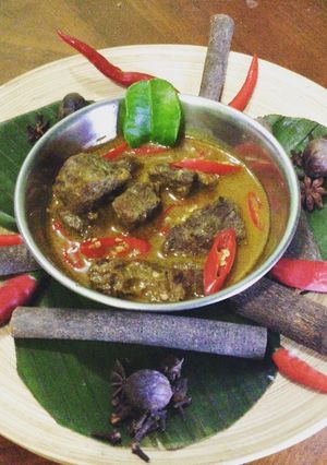 Foto resep Daging bumbu rempah