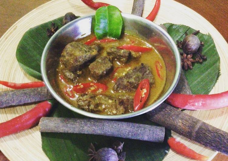 Rahasia Membuat Daging bumbu rempah, Enak Banget