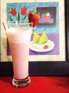 Foto resep Strawberry smoothie