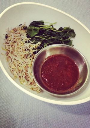 Foto resep Plecing kangkung tauge