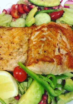 Foto resep Salmon salad
