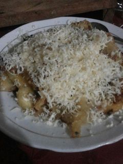 Foto resep pisang goreng keju
