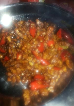 Foto resep oreg tempe
