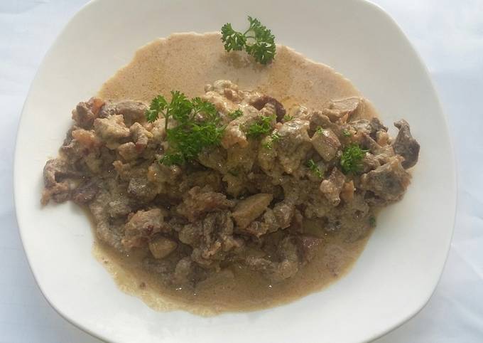 Recipe of Award-winning Beef stroganoff