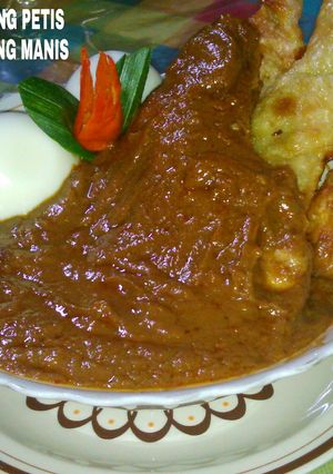 Foto resep AYAM BUMBU KACANG PETIS With PANGSIT JAGUNG MANIS