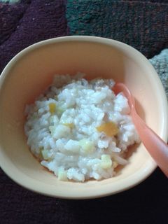 Foto resep Nasi Tim Daging LAZU (Labu Kuning+ Zukini)MPASI 10 M+
