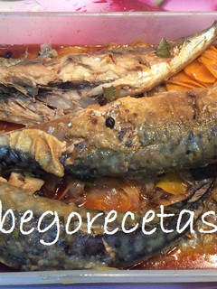 Una foto de Caballas en escabeche