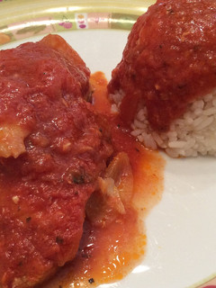 Una foto de Bacalao con tomate en olla GM