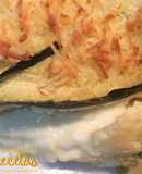 Pastelitos de calabacín, cebolla y queso