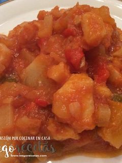 Una foto de Bacalao ajoarriero