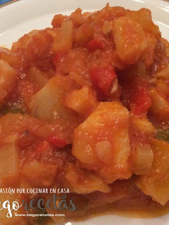 Una foto de Bacalao ajoarriero
