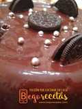 Bizcocho de chocolate con galletas Oreo